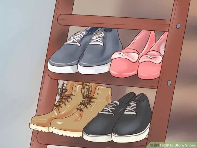 bảo quản giày dép