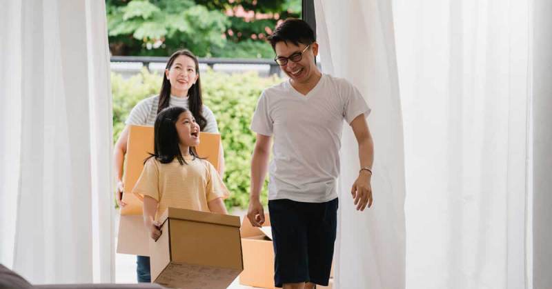 Chuyển nhà mang lại may mắn
