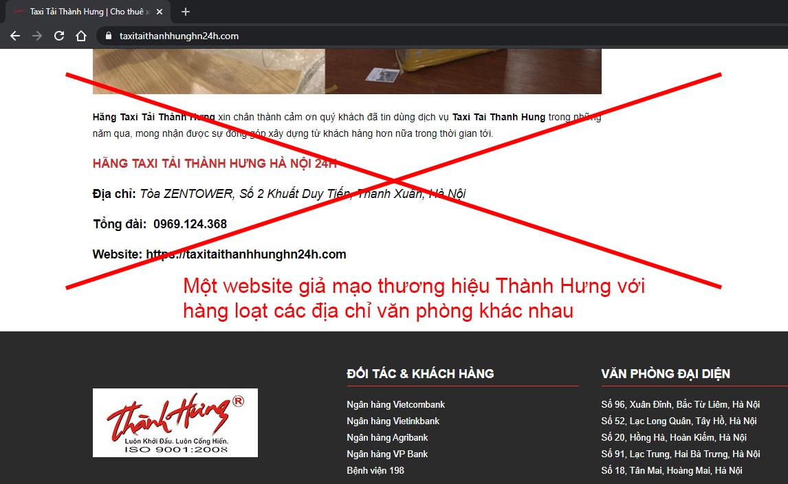 đơn vị chuyển nhà thiếu uy tín